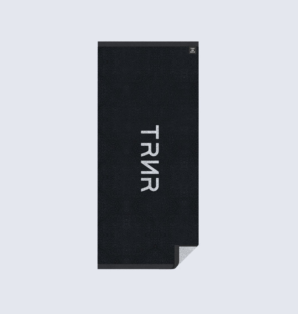 TRNR Gym Towel Large - Black