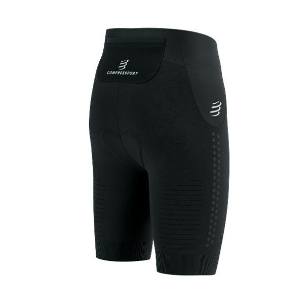 Quần Ba Môn Nam Compressport Tri Under Control Short - Đen (Black)