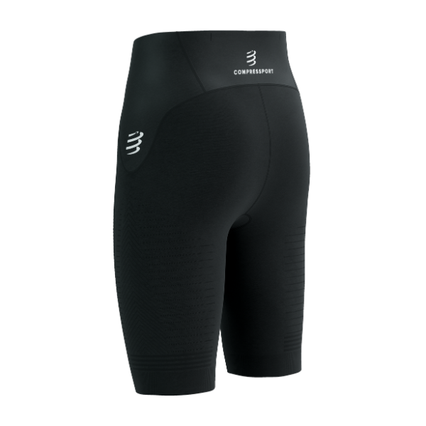 Quần chạy Trail Nam Compressport Trail Under Control Short - Đen (Black)