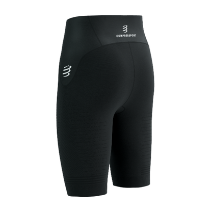 Quần chạy Trail Nam Compressport Trail Under Control Short - Đen (Black)