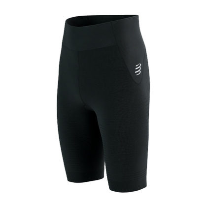 Quần chạy Trail Nam Compressport Trail Under Control Short - Đen (Black)