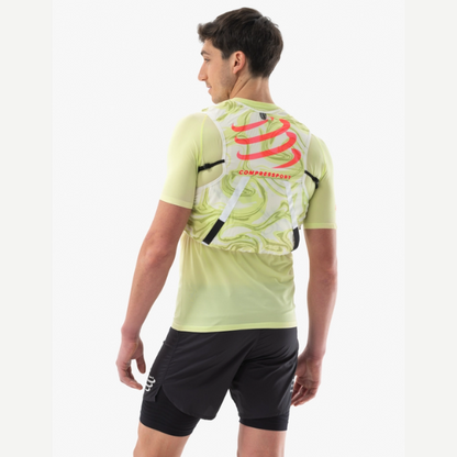 Vest chạy Trail Compressport UltRun Evo 10 - Xanh (Sugar/Green Camo)