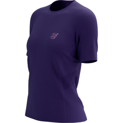 Áo chạy bộ Nữ Compressport Performance SS Tshirt - Tím (Purple)