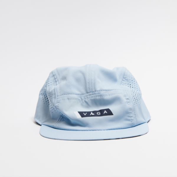 Nón VAGA - Feather Racing Cap - Pastel Blue/Navy Blue