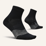 Tất chạy bộ Feetures Elite Ultra Light Quarter - Đen (Black)