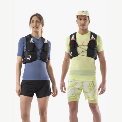 Vest chạy Trail Compressport UltRun Evo 10 - Đen (Black)