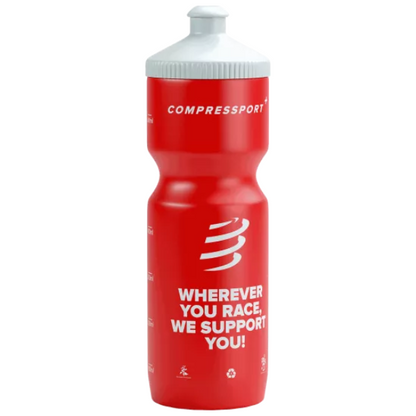 Bình nước Compressport Cage Cycling Bottle - Đỏ/Trắng (Red/White)