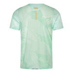 Áo chạy bộ Nam Pressio Elite S/S Top - Xanh Mint (Mint Camo)