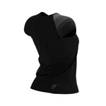 Áo chạy bộ Nữ Compressport Performance SS TShirt - Đen (Black/Paradise Green)