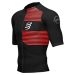 Áo Ba môn Nam Compressport Tri Postural SS Top - Đen (Black)