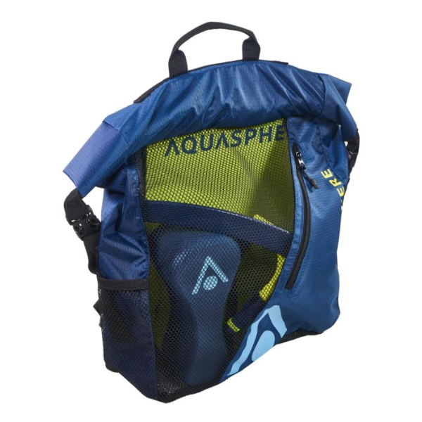 Aqua Sphere Gear Mesh Backpack - Navy Black: 30 Liter