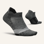 Tất chạy bộ Feetures Elite Light Cushion No Show Tab - Xám (Grey)