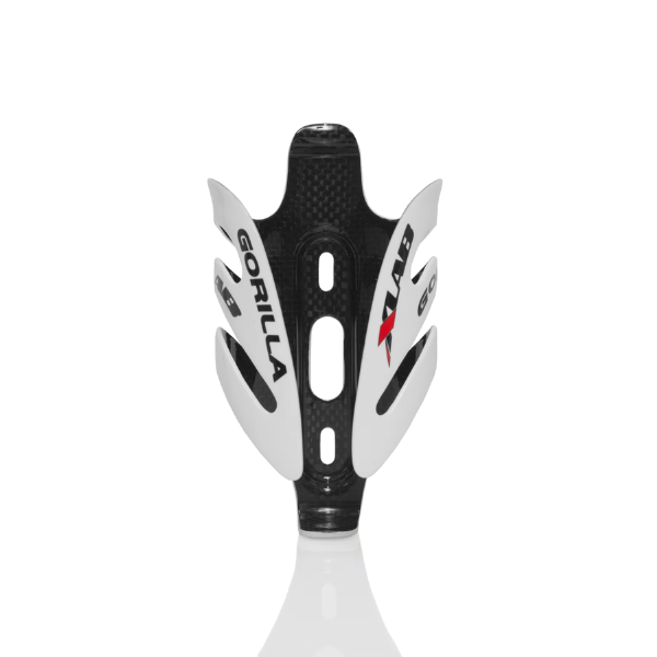 Gọng bình nước Xlab Gorilla Carbon Cage - White With 3K