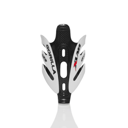 Gọng bình nước Xlab Gorilla Carbon Cage - White With 3K