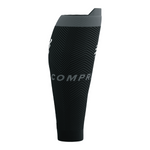 Băng bảo vệ bắp chân Compressport Calf Sleeves R2 Oxygen - Đen (Black/Steel Grey)