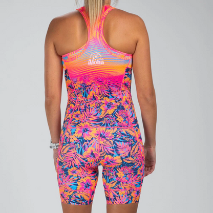 Đồ Ba môn Nữ Zoot Tri SLVS Fz Racesuit - Club Aloha