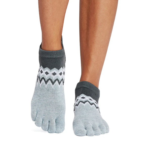 Vớ Toesox Grip Full Toe Low Rise - Peaks