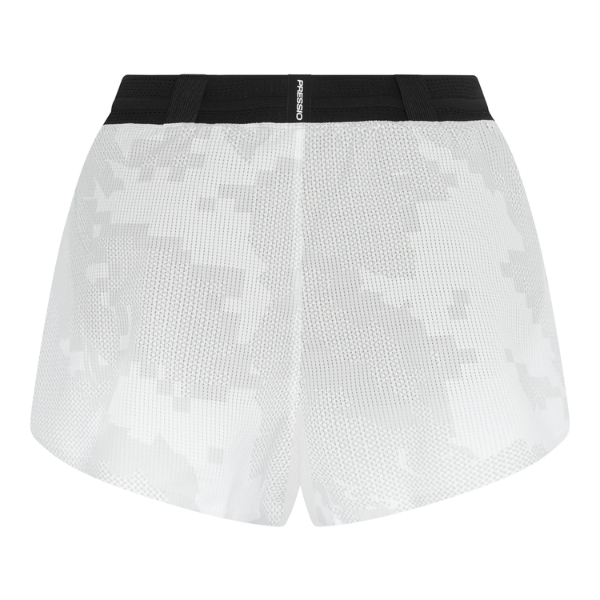 Quần chạy bộ Nữ Pressio Run Elite 2" Short - Trắng (White Camo)