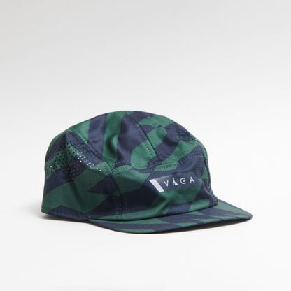 Nón VAGA Feather Racing Cap -  Xanh Racing (Navy/Racing Green/Navy Blue)