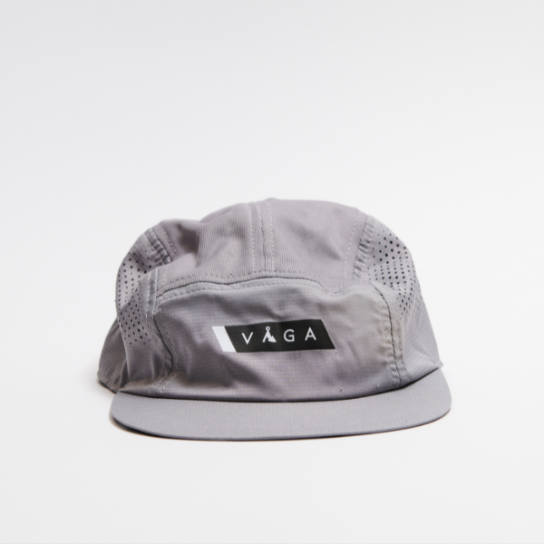 Nón VAGA - Feather Racing Cap - Xám (Aluminium Grey/Black)