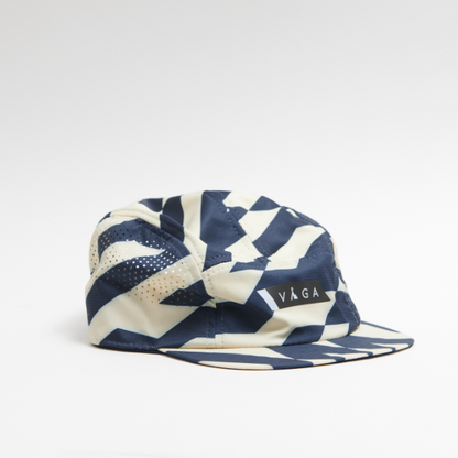 Nón VAGA Feather Racing Cap - Vàng (Pastel Yellow/Navy Blue)