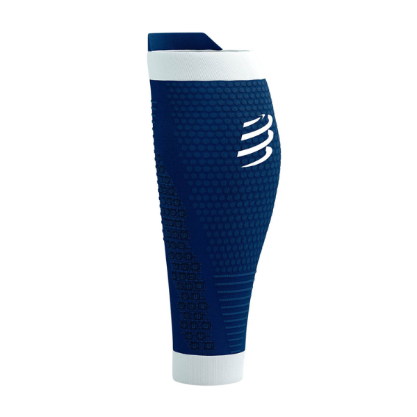 Băng bảo vệ bắp chân Compressport Calf Sleeves R2 3.0 - Xanh (Estate Blue/White)