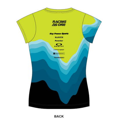 Áo thun chạy bộ Nữ Team Zoot Run Tee - Xanh (Blue Wave)