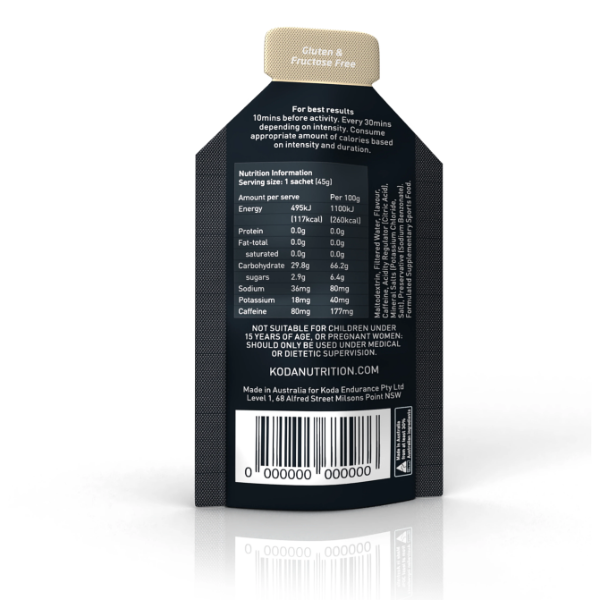 Gel năng lượng Koda Energy Gel - Vị Cola Vanilla