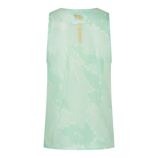 Áo chạy bộ Nam Pressio Elite S/S Top - Xanh Mint (Mint Camo)