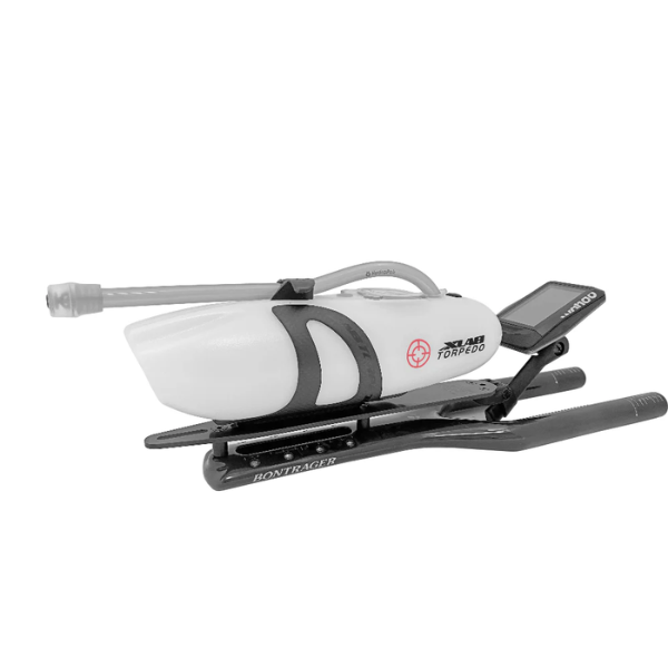Phụ kiện lắp đặt bình nước xe đạp Xlab Torpedo Versa Slim System - Trắng (Clear)