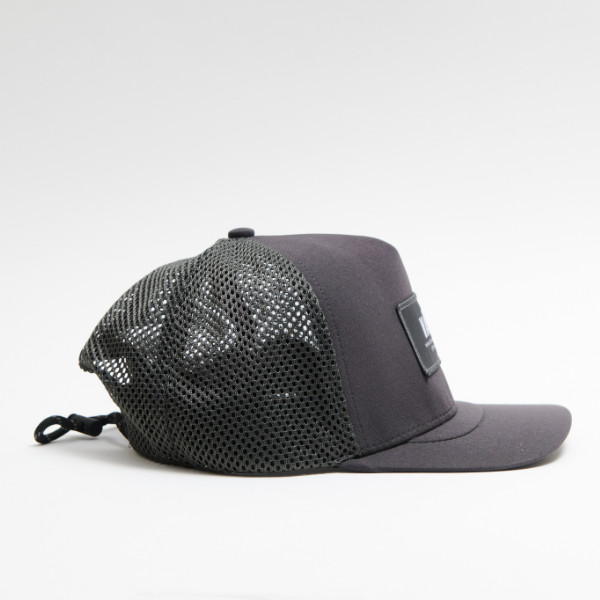 Nón VAGA Open Mesh Trucker Cap - Xám Than (Charcoal)