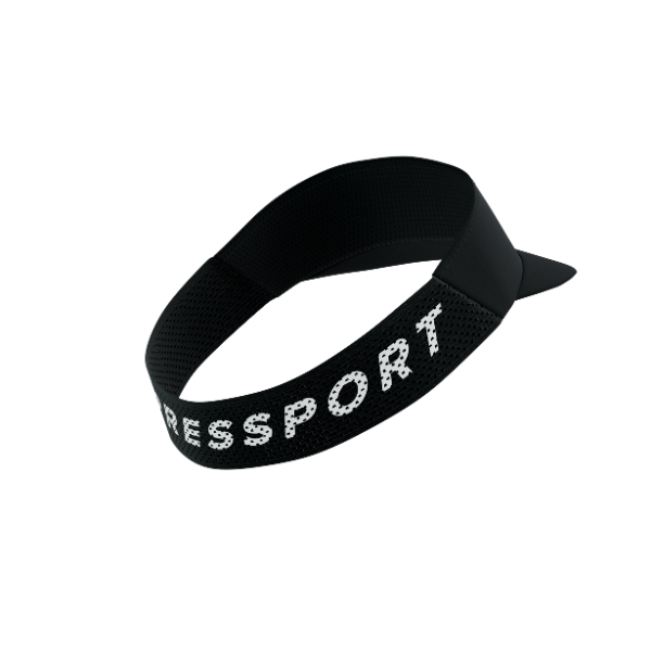 Mũ chạy bộ Compressport Pro Racing Visor - Đen (Black)