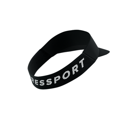 Mũ chạy bộ Compressport Pro Racing Visor - Đen (Black)