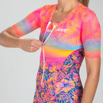 Bộ áo liền quần Ba môn Nữ Zoot Women's Tri Aero FZ Racesuit - Club Aloha