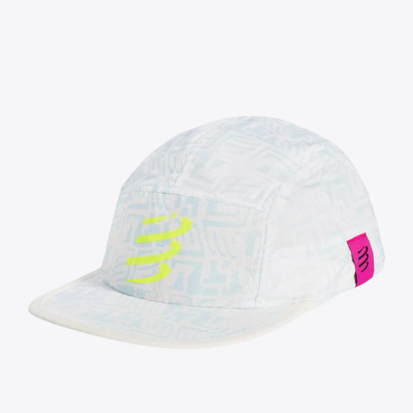 Compressport 5 Panel Light Cap Uniq Size - Sugar/Ice Print