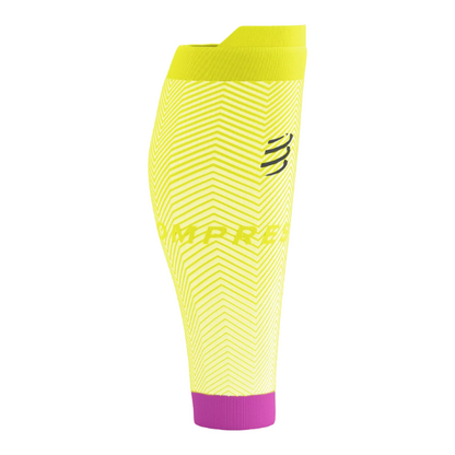 Băng bảo vệ bắp chân Compressport Calf Sleeves R2 Oxygen - Vàng (Safe Yellow)