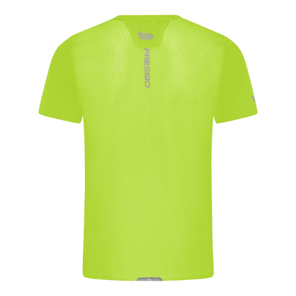 Áo chạy bộ Nam Pressio Elite S/S Top - Xanh Neon (Volt)