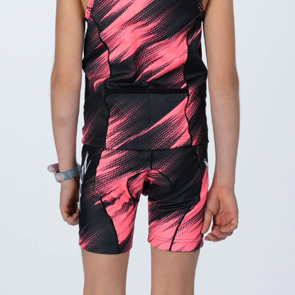 Quần ba môn trẻ em Zoot Youth Tri Short - Hồng (DriftSPEED Hot Coral)