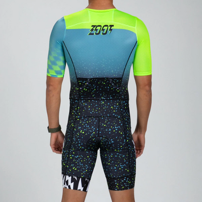 Đồ Ba môn Nam Zoot Tri Aero Fz Racesuit - Electric