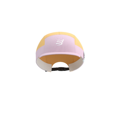 Mũ Compressport 5 Panel Light Cap Buff - Cam/Hồng (Orange/Roseate)