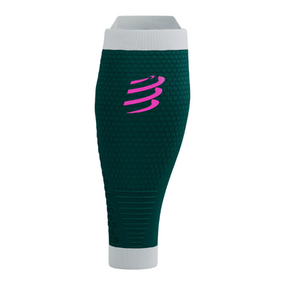 Băng bảo vệ bắp chân Compressport Calf Sleeves R2 3.0 - Xanh (Storm/White)