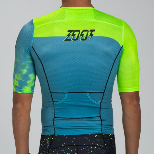 Áo đạp xe Nam Zoot LTD Cycle Aero Jersey - Electric