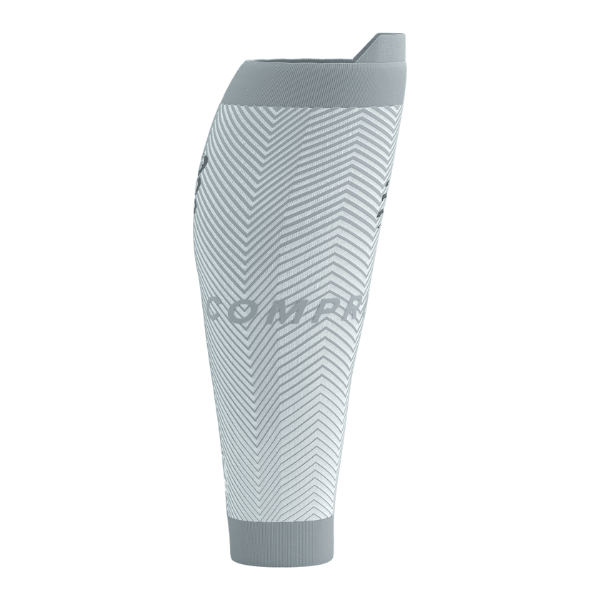Băng bảo vệ bắp chân Compressport Calf Sleeves R2 Oxygen - Trắng (White/Neble Grey)