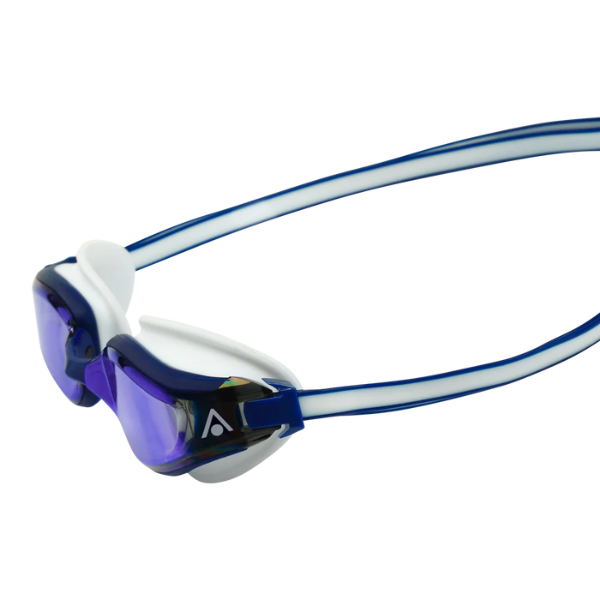 Aqua Sphere Fastlane A1 - Blue/White: Blue Titanium Mirrored