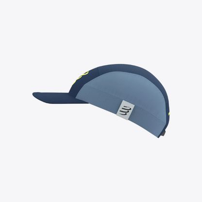 Mũ Compressport 5 Panel Light Cap - Xanh (Poseidon/Denim)