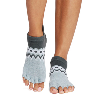 Vớ Toesox Grip Half Toe Low Rise - Peaks