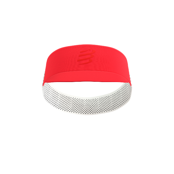 Mũ chạy bộ Compressport Pro Racing Visor - Đỏ (Fluo Red)
