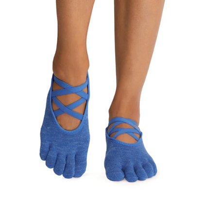Vớ Toesox Grip Full Toe Elle - Royal Blue