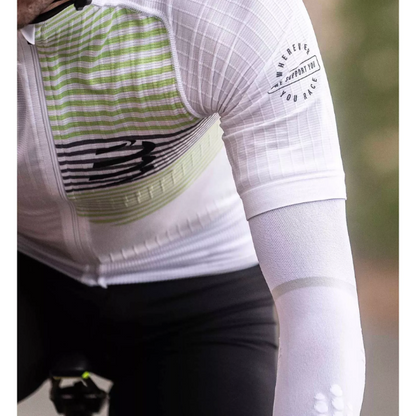 Băng bảo vệ ống tay Compressport Unisex's Arm Force Ultralight - Trắng (White)