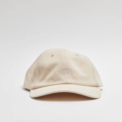 Nón VAGA Washed Cotton Lifestyle Cap - Vàng Pastel (Washed Sand/Navy Blue)